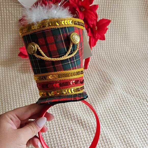 Ashland Christmas 4 Piece Set - Two Headbands, Scrunchies and lollypop necklace - Picture 7 of 14